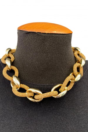 COLAR CORRENTE LUXO TAMANHO: U COLAR CORRENTE LUXO TAMANHO: U